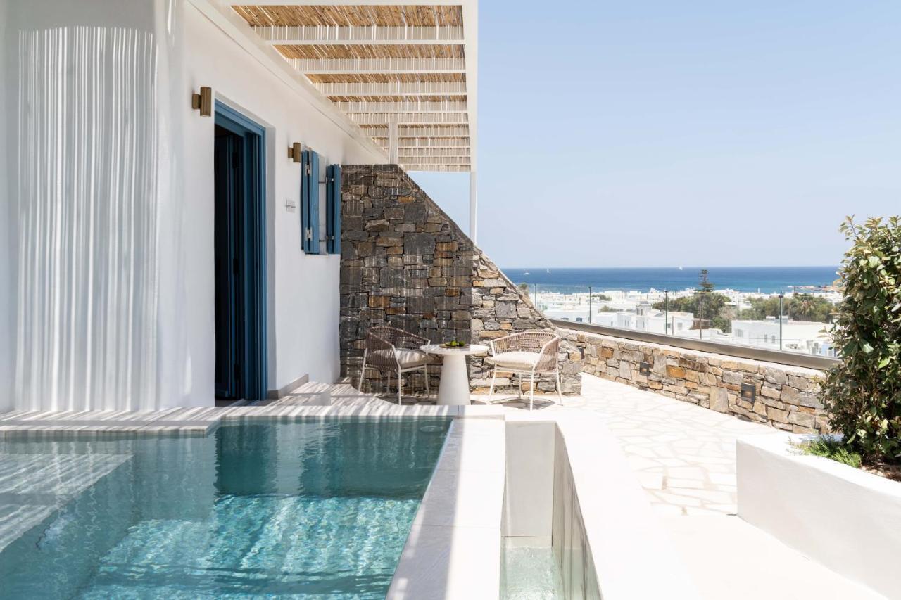 Aura Suites Paros ナウサ エクステリア 写真