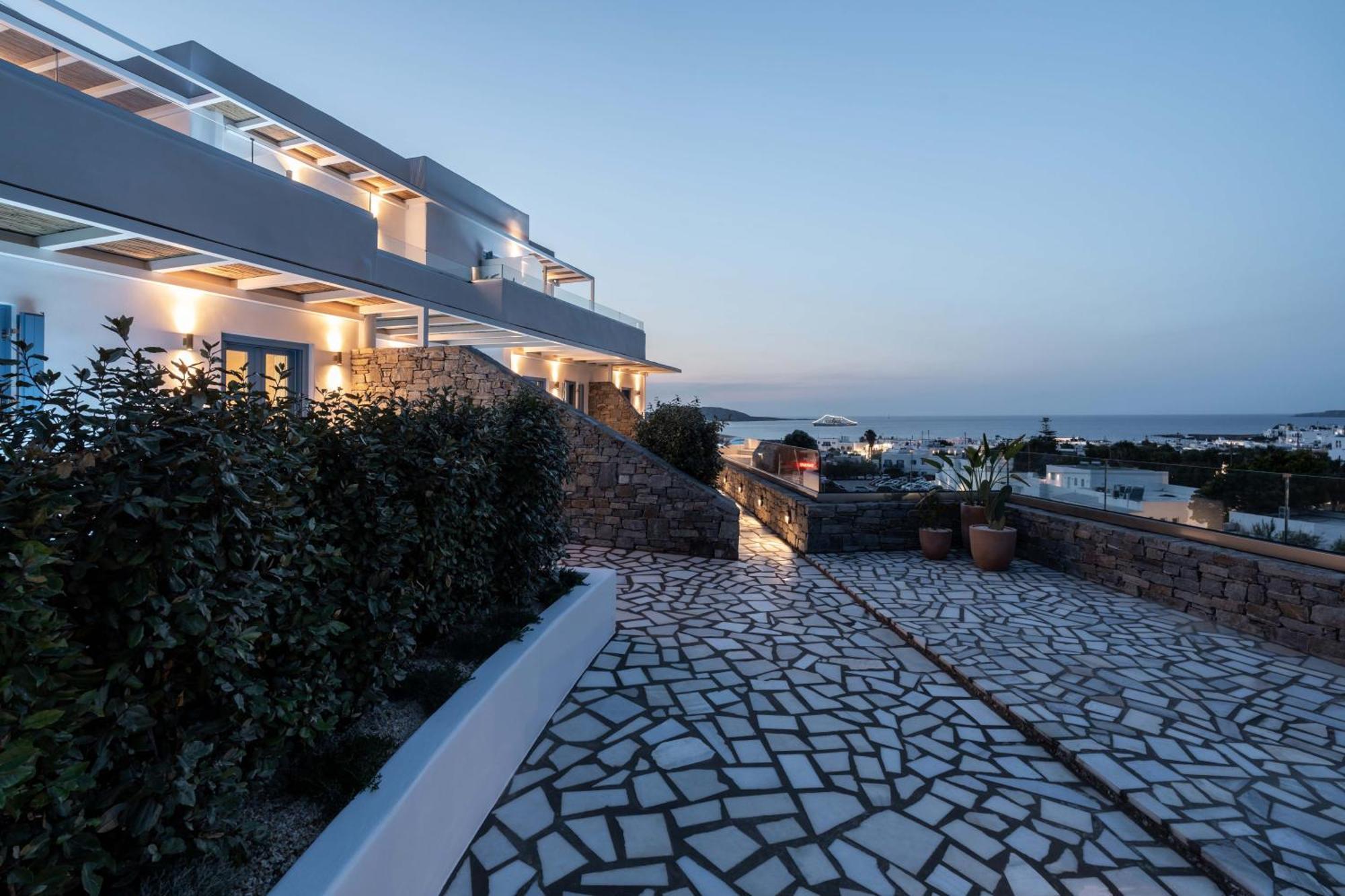 Aura Suites Paros ナウサ エクステリア 写真