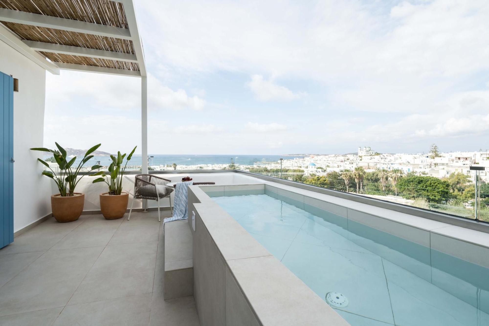 Aura Suites Paros ナウサ エクステリア 写真
